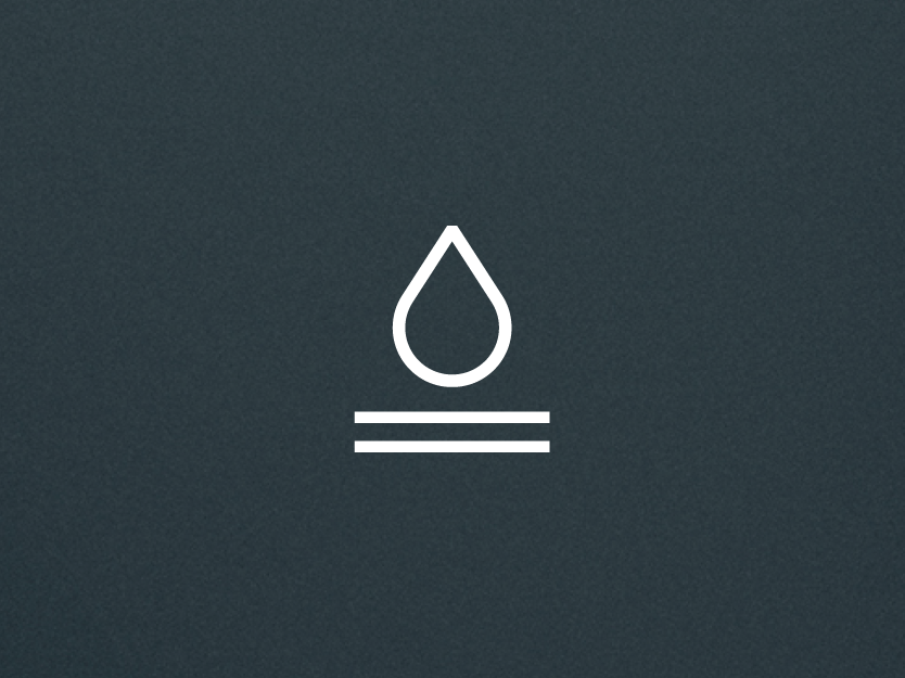 Moisture resistant icon