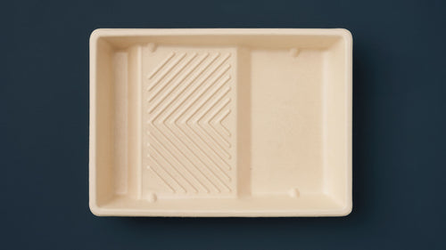 9" Biodegradable pulp paint tray