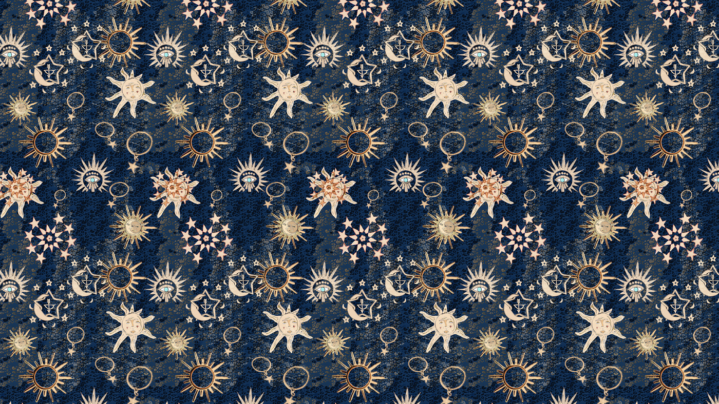 Patterned wallpaper