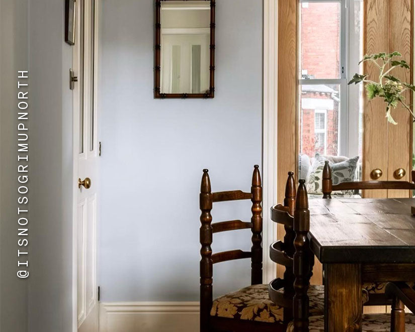 Dining room in Lick Blue 14
