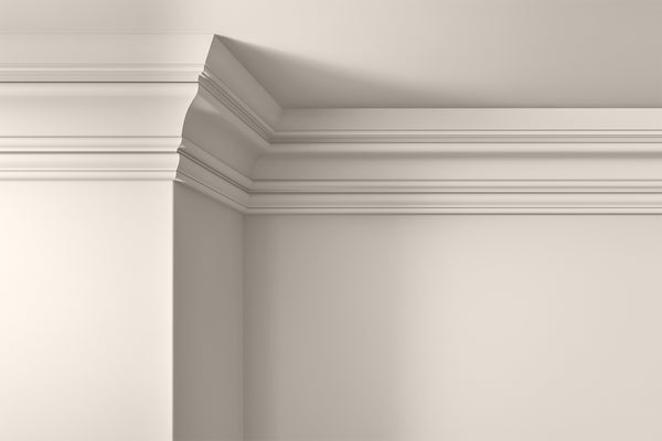 Walls, ceilings and coving painted in Lick White 06