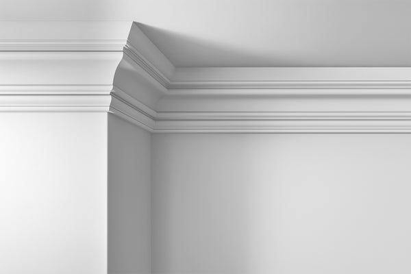 Walls, ceilings and coving painted in Lick White 04