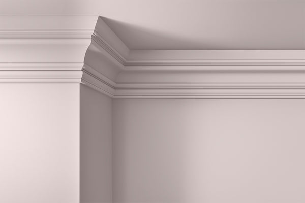 Walls, ceilings and coving painted in Lick Pink 04